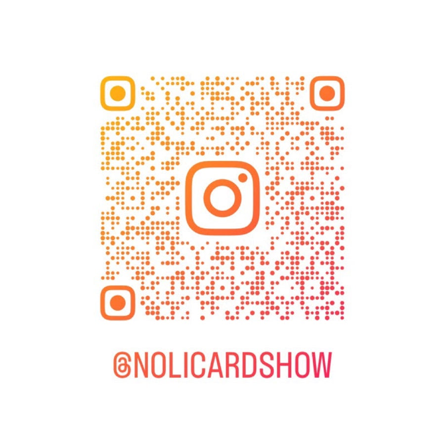 Scan to follow @nolicardshow on Instagram